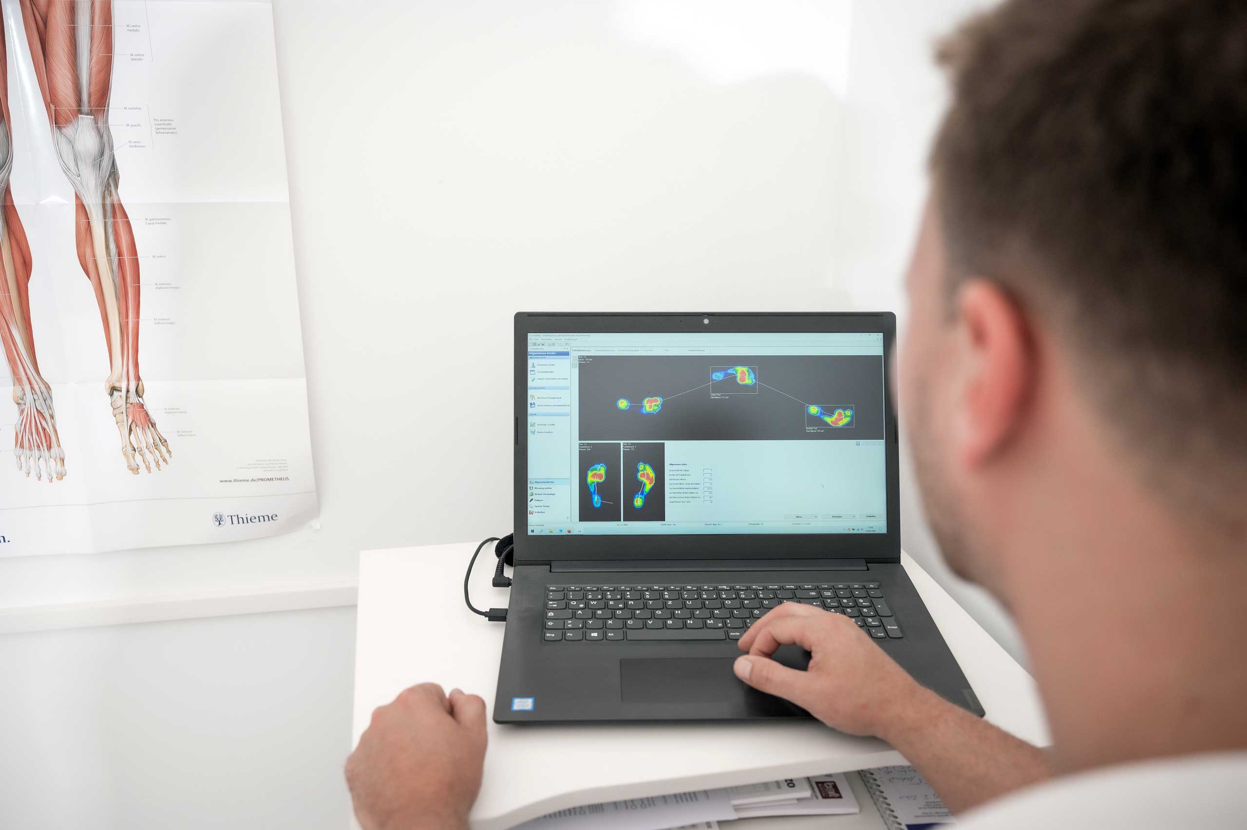 Orthopädische Einlagen Messung Orthopädische Einlagen Messung