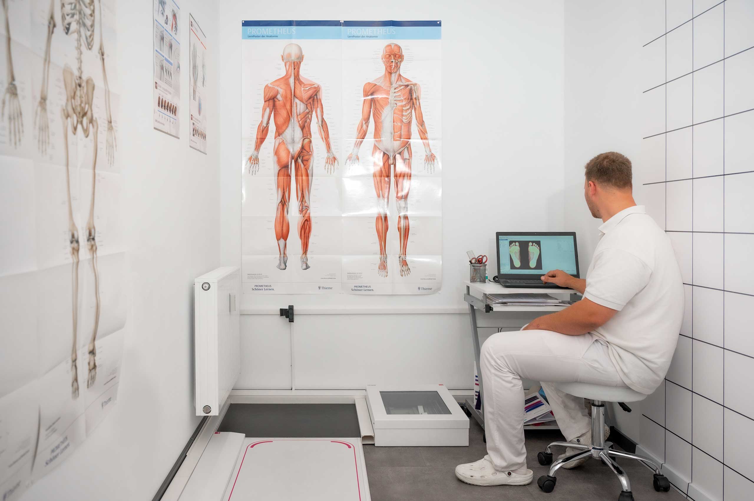 Orthopädische Einlagen Messung Orthopädische Einlagen Messung